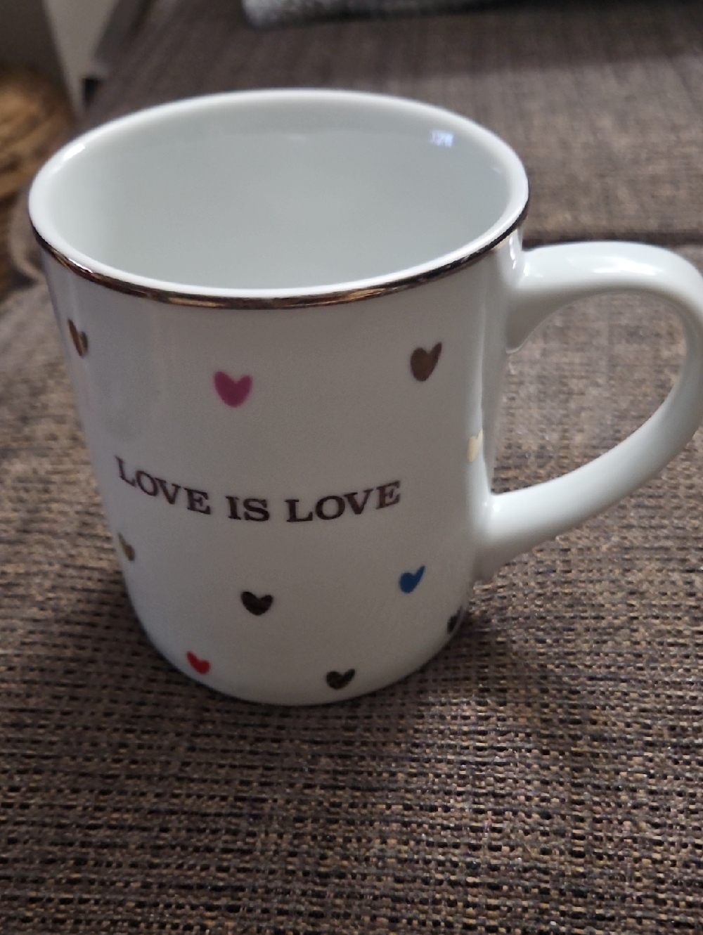 Williams Sonoma Pottery Barn West Elm Love Is Love Mug